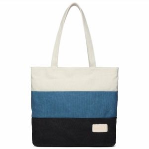 Canvas Artisan Handbags Shoulder Hand Bag Tote Bag (Blue, Navy, Ivory) New